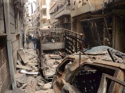 bombardearon una escuela en siria: 9 muertos bombardearon una escuela en siria: 9 muertos