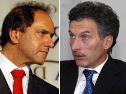Scioli Macri