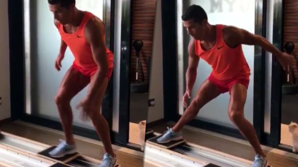 El entrenamiento personal de CR7&nbsp;