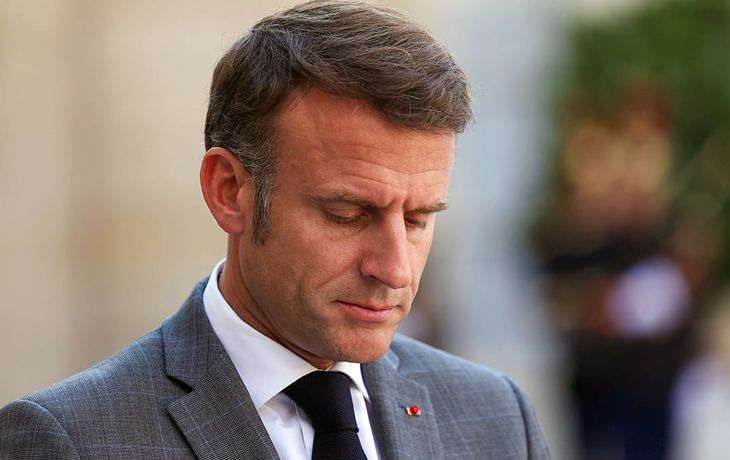 Emmanuel Macron, presidente de Francia.