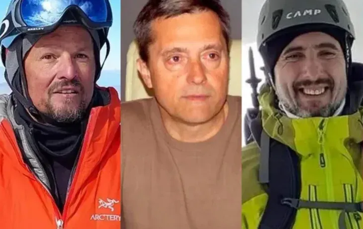 El dolor de los amigos y compañeros de los andinistas muertos en el Cerro Marmolejo