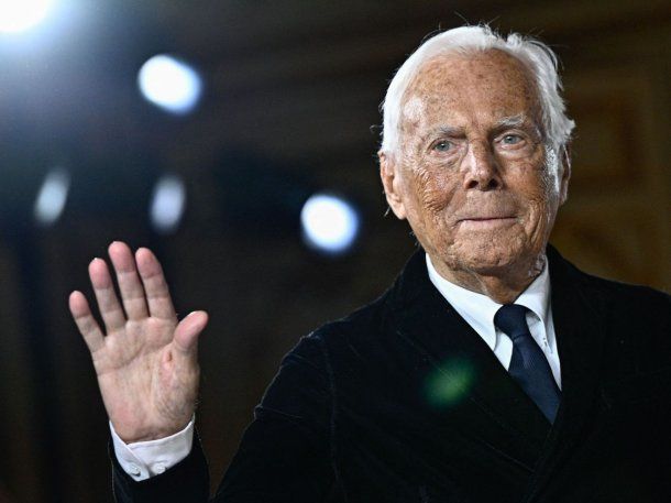 Dónde y cuándo será el velatorio de Giorgio Armani