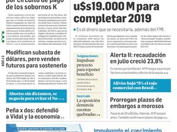 Tapas de diarios del jueves 2 de agosto de 2018