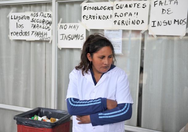 Empleados del hospital de Moreno, cerca de un acuerdo