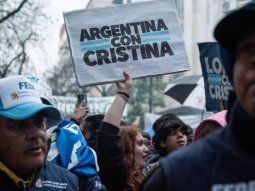 Marcha por Cristina Kirchner EN VIVO: minuto a minuto de la movilización a Plaza de Mayo