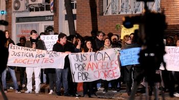 realizaron una manifestacion en apoyo a jorge mangeri realizaron una manifestacion en apoyo a jorge mangeri