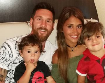 El encuentro más esperado: Messi estuvo con su familia antes del partido contra Francia