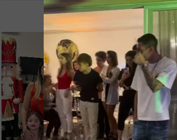 Di María se emocionó hasta las lágrimas por  una sorpresa navideña