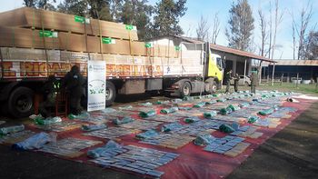 golpe al narcotrafico: secuestran 1.600 kilos de marihuana en entre rios golpe al narcotrafico: secuestran 1.600 kilos de marihuana en entre rios