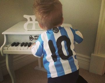 El hijo de Luisana Lopilato