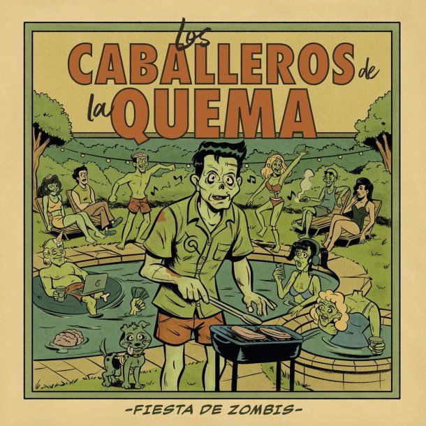 Los Caballeros de la Quema presentaron su nuevo álbum Fiesta de Zoombis