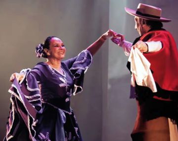 La directora de Ballet Salta y su marido