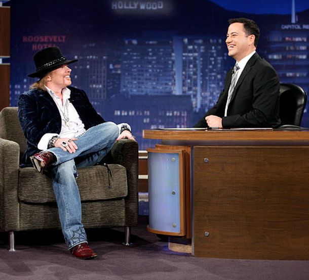Irreconocible: Axl Rose enfrentó las cámaras luego de 20 años