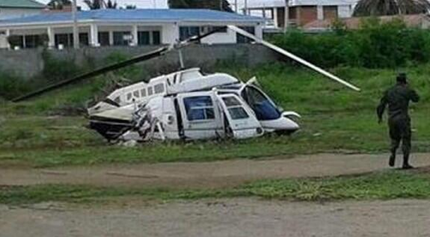 Tres muertos tras la caída del helicóptero presidencial ecuatoriano