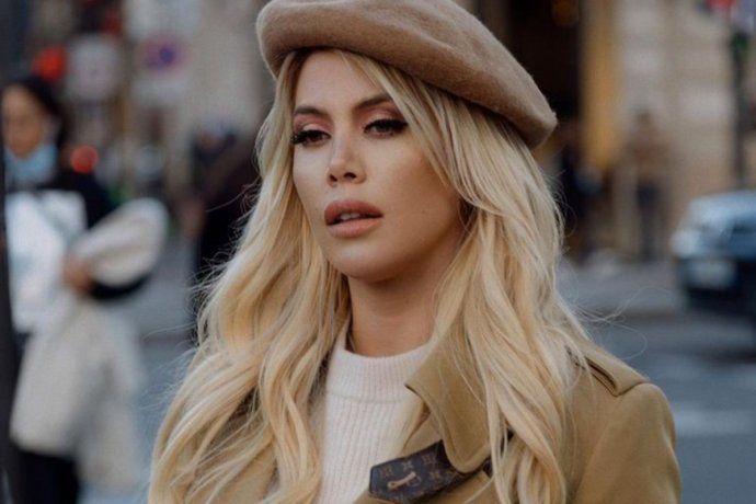 La sensual foto de Wanda Nara en Milán
