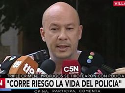 El policía continúa en estado grave; con muchos órganos comprometidos