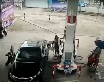 Robó una cartera, pero no pudo escapar porque chocó contra una pared