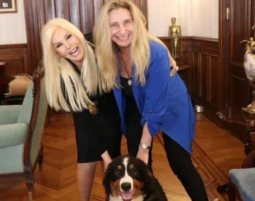 Susana Giménez y Karina Milei