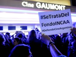Protesta en el BAFICI tras el desplazamiento de Alejandro Cacetta