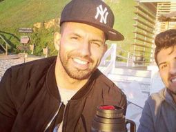 Sergio Agüero y Gastón del Castillo