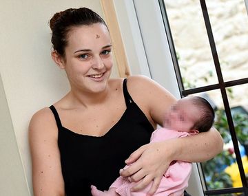 Da a luz sin saber que estaba embarazada