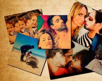 Las fotos de entrecasa de Luciano Castro y Sabrina Rojas con sus hijos