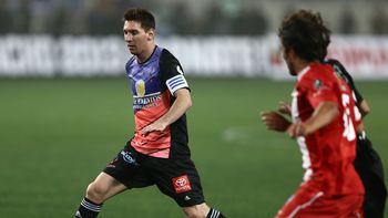 messi la rompe hasta en los amistosos a beneficio messi la rompe hasta en los amistosos a beneficio