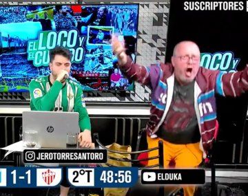 La reacción de Duka en la cara de Flavio Azzaro