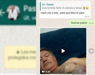 Escándalo por un pastor que le mandó un video porno a una seguidora