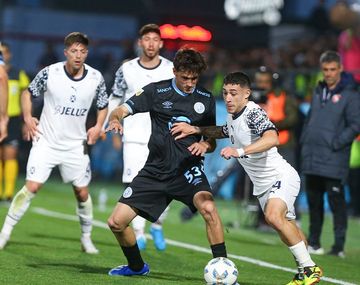 Franco Jara salvó a Belgrano y el encuentro con Independiente terminó en empate