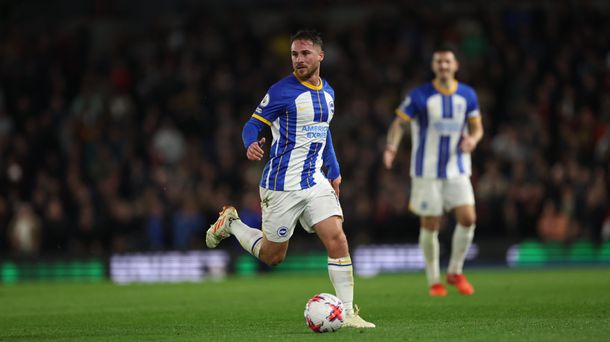 Gol agónico de Mac Allister en el triunfo de Brighton ante el United
