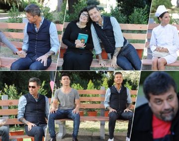 Los famosos que grabaron con Tinelli la apertura de Showmatch