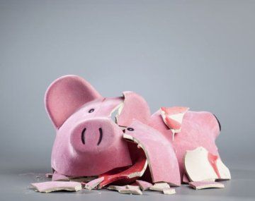 Endeudados: en septiembre