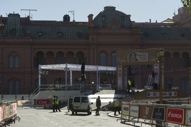 Éste es el recorrido de los vehículos del Dakar hacia Plaza de Mayo