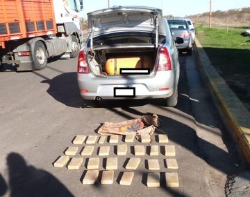 Detuvieron al hijo de un diputado del PRO con 22 panes de marihuana. Foto gentileza: Noticias de Villaguay