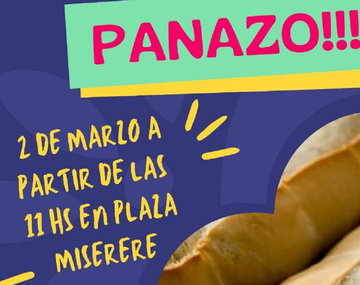 Panazo: repartirán mil kilos en protesta por el aumento de los precios de las materias primas