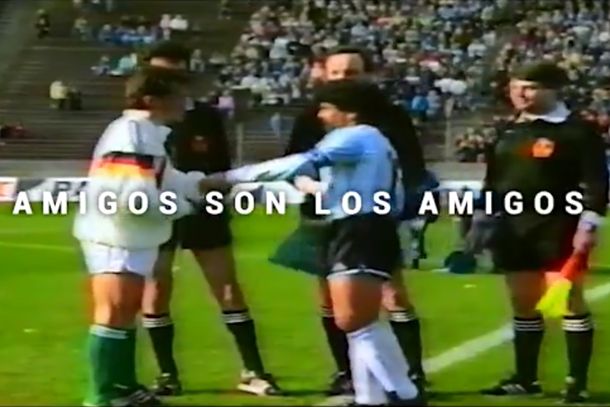 El emotivo video de la Selección para Lothar Matthäus por donar la camiseta de Maradona