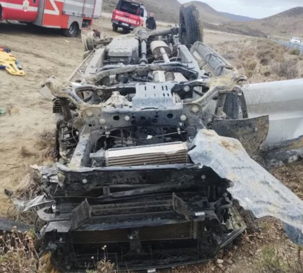 Tragedia en la Ruta 3: murió un árbitro en un vuelco tras un partido en el sur del país