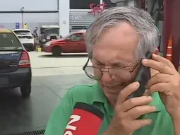 Si no me cree, que me llame: la respuesta a Milei del taxista que lloró por la suba de combustibles