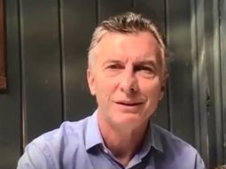 El mensaje de Mauricio Macri para Año Nuevo El mensaje de Mauricio Macri para Año Nuevo