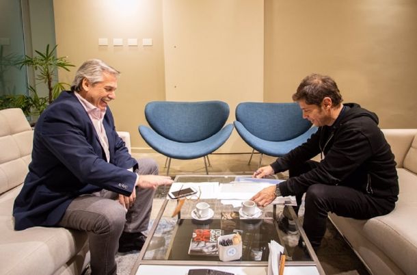 Alberto Fernández y Axel Kicillof -&nbsp; Crédito:&nbsp;@Kicillofok