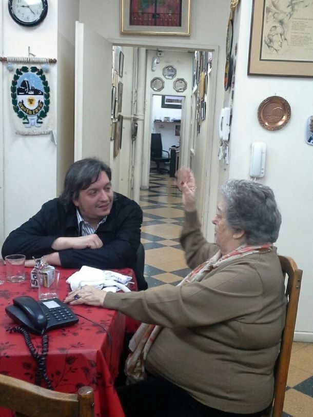 Máximo defendió a Hebe: Siempre pone el cuerpo como lo hizo en la dictadura