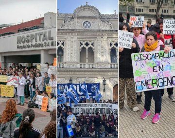 El Presupuesto prevé derogar la Ley de Discapacidad y desfinanciar las universidades y el Garrahan