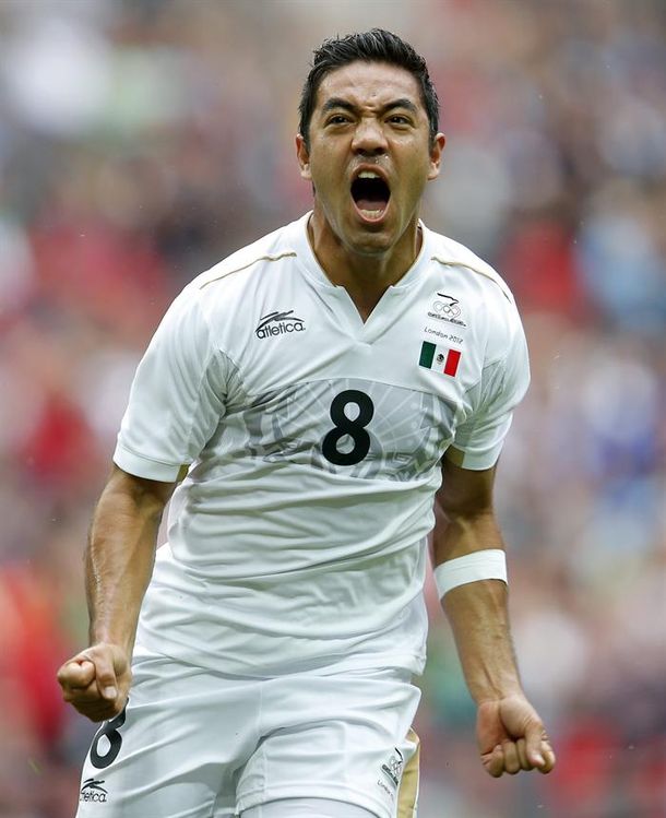 El jugador de México Oribe Peralta