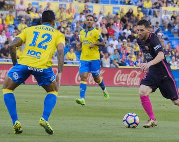 Messi fue titular pero esta vez no anotó