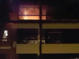 Incendio en un departamento de Belgrano. Una mujero murió calcinada. Gentileza: @mechi_mora Incendio en un departamento de Belgrano. Una mujero murió calcinada. Gentileza: @mechi_mora