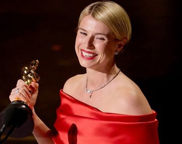 Jessie Buckley ganó el Oscar a mejor actriz.&nbsp;