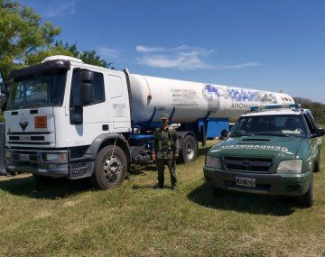 Entre Ríos: secuestraron 15 toneladas de amoníaco industrial