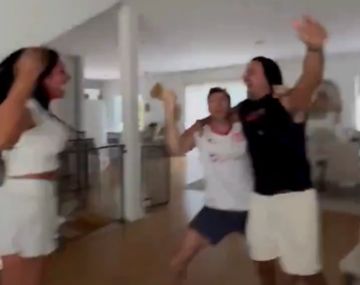 Video: Verón celebró el título de Estudiantes desde Miami