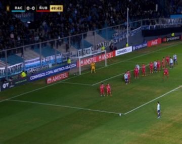 El golazo de Matías Rojas en su último partido en Racing